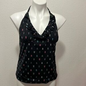 Anchor Nautical Swim Tankini Sz S